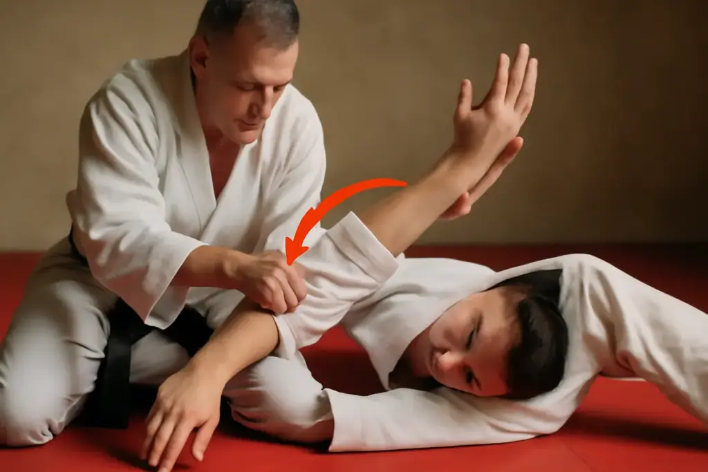 Come si esegue la leva articolare nel nippon jujitsu? Correggi subito questo dettaglio spesso trascurato