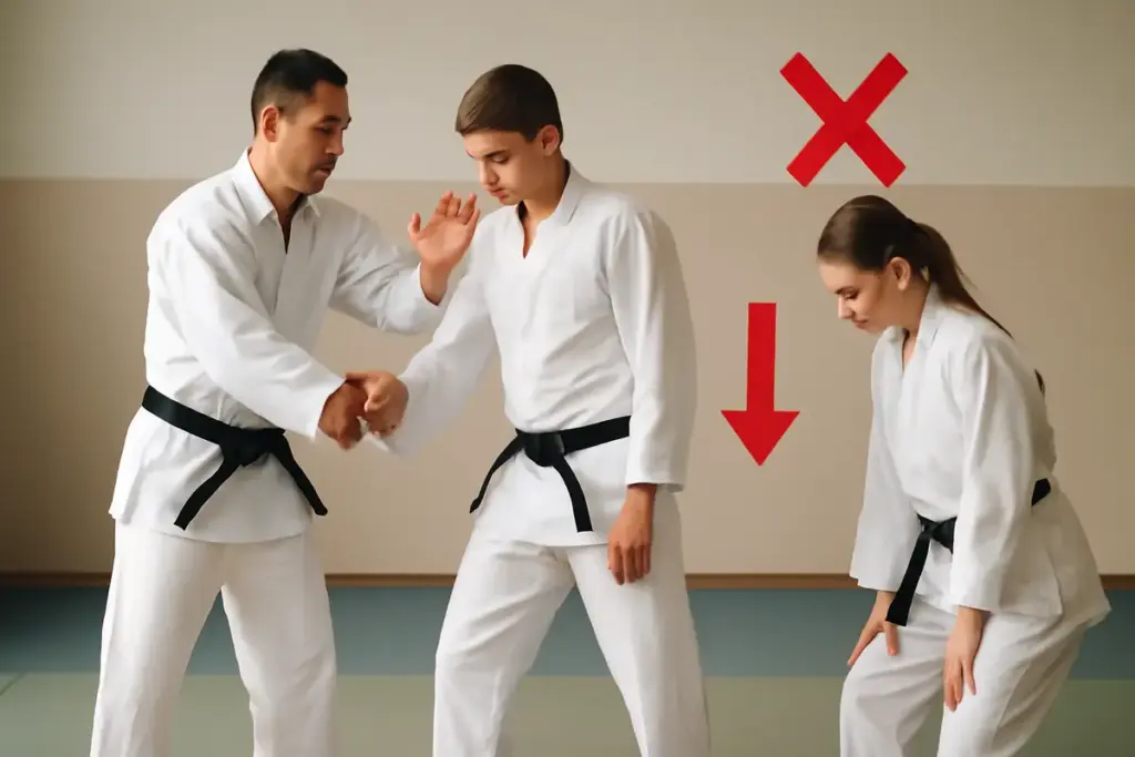 Tecniche base del nippon jujitsu spiegate ai principianti: come evitare errori di postura