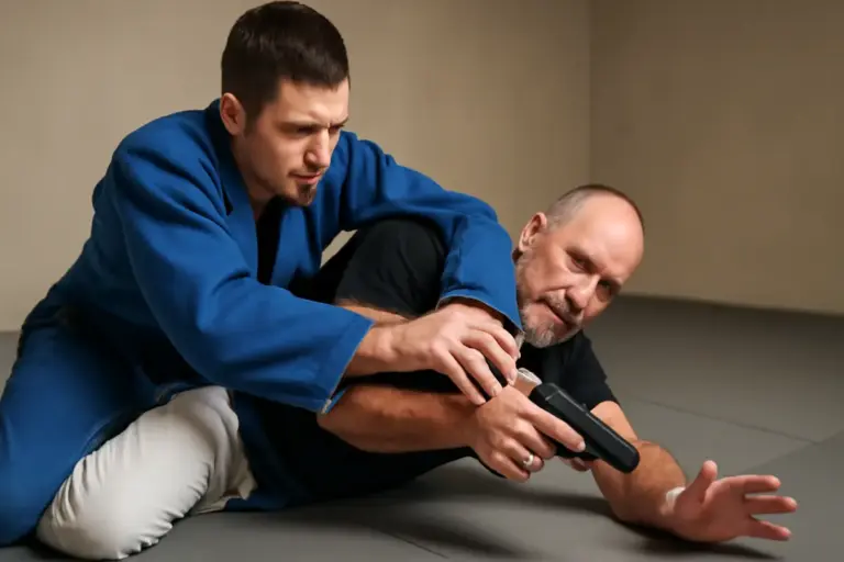 Jiu jitsu e disarmo: come neutralizzare un attacco armato senza rischiare lesioni inutili