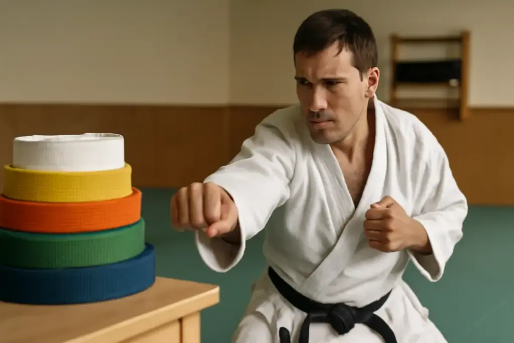 Progressione nelle cinture del nippon jujitsu: cosa serve davvero per passare di grado