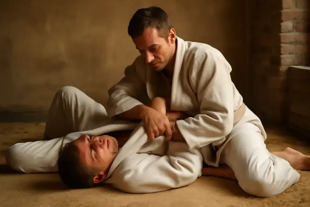 Il jiu jitsu prima dei tatami: quali materiali venivano usati e cosa cambiava nella pratica