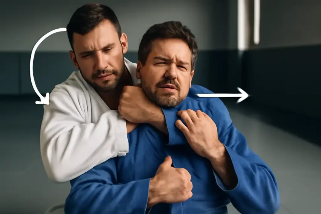 Stili di strangolamento nel jiu jitsu: quando usare la tecnica circolare e quando quella diretta