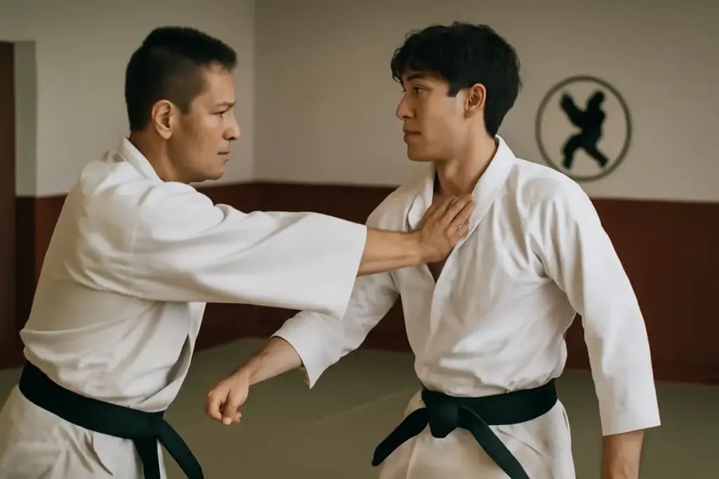 Come perfezionare lo tsukkomi (spinta) nel nippon jujitsu: la correzione tecnica che accelera i tuoi progressi