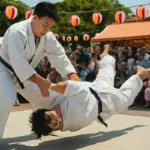 Festival giapponesi con dimostrazioni di jiu jitsu: il dettaglio che rende questi eventi così coinvolgenti