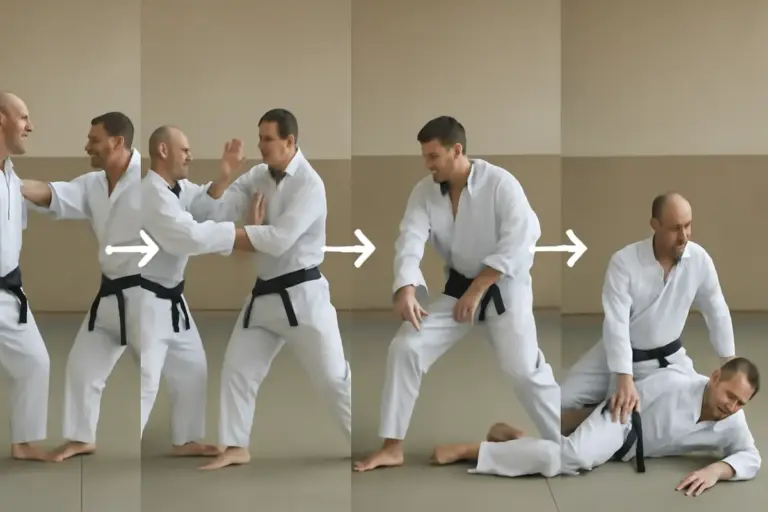 Sequenze combinate di attacco e difesa nel nippon jujitsu: allenarsi come un esperto passo dopo passo